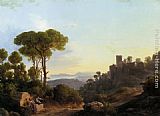 Karoly Marko A Classical Landscape painting